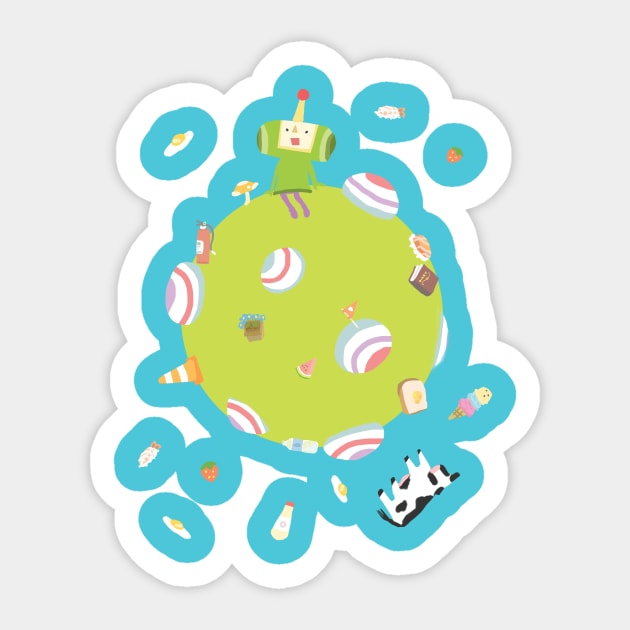 Katamari Damacy Sticker by liliuhms